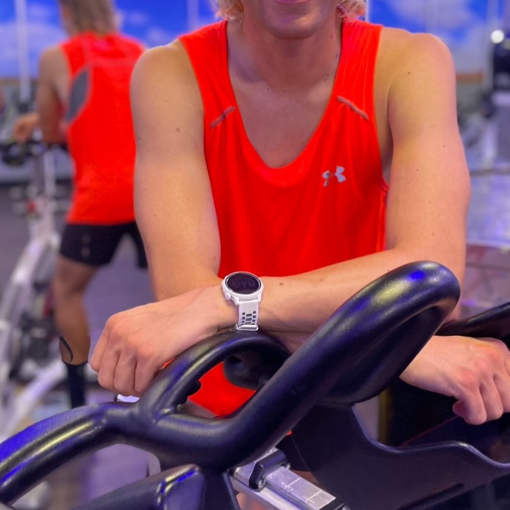 UNDER ARMOUR MEN NEON ORANGE REFLECTIVE SILVER HEATGEAR TANK TOP VEST SHIRT JOCK